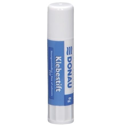 Glue in Donau Stiff PVP 8g white to school office paper