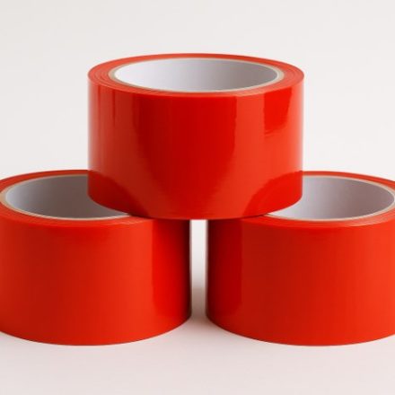 Red acrylic packaging tape 48mm/45m self-adhesive to cartons