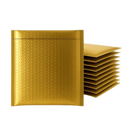 Protective bubble envelopes for CD metallic gold 165x165 mm, 100 pcs