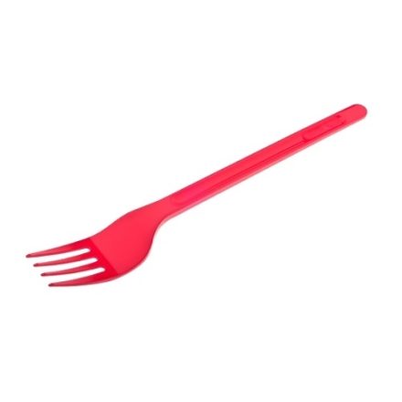 Red picnic disposable forks 16,5 cm 2,4 g, 20 pc