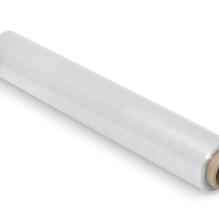 Transparent stretch film for packaging 50 cm 2,5 kg Gross 23 um