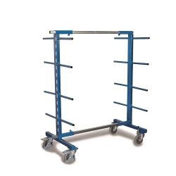Double-sided transport trolley with carrying arms 400 kg SW-130.007
