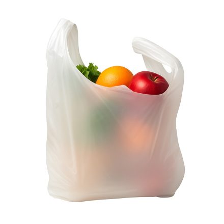 Small plastic commercial HDPE scoop net to 1kg 16x4x33cm 200pc 6um