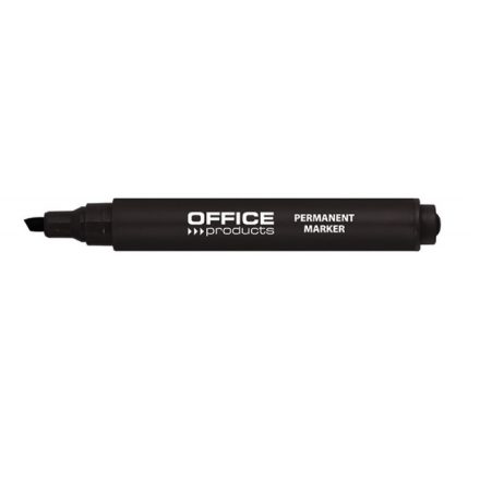 Marker permanent black pen waterproof bevel tip 1-5 mm