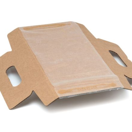 Sheet protector 230x160x80 FixBox brown for packages