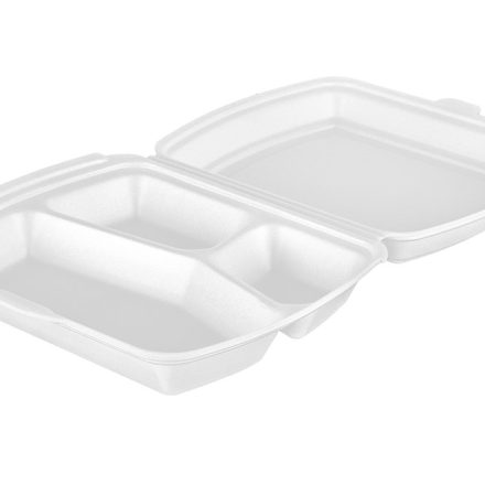 MenuBox 3-A brave Styrofoam lunch container 245x205x65 125pcs