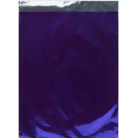 Metallized foil bags with strap 160x230 purple 100 pcs