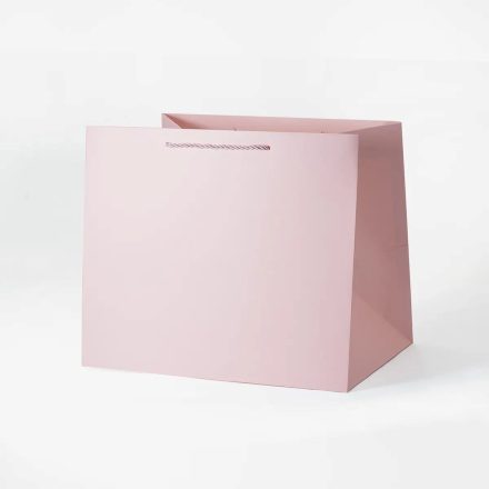 Paper bag Decorative Laminated Pink 355x275x305 Present