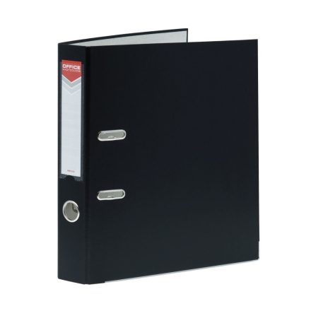 Segregator A4 75 mm black Office Products with document label