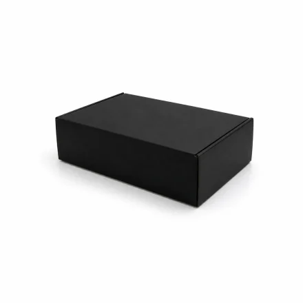Cardboard 240x170x70mm Black Elegant Colorful Box