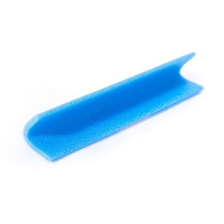 Protection corner foam, angle profile L 75x75x10 mm 2 mb