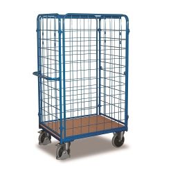 High transport trolley for packages with mesh SW-500.405 400 kg