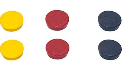 Circular magnets for magnetic arrays 35 mm mix of colors 10 pcs