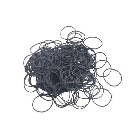 Recipe rubbers  20mmx1,5x1,5 Black - 1kg