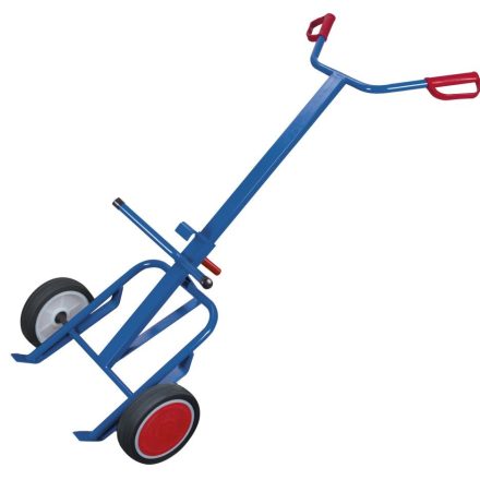 Wheelbarrows for the transport of barrels, steel trolley 200 l 250 kg FK-1102