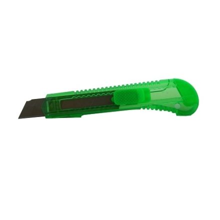 Scissors for segment wallpaper 18 mm green with broken blade 76180