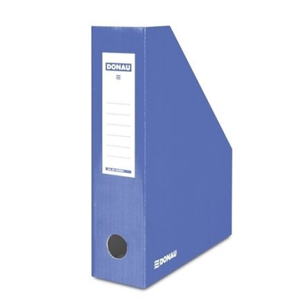 Document container A4 80 mm Cardboard blue varnished DONAU