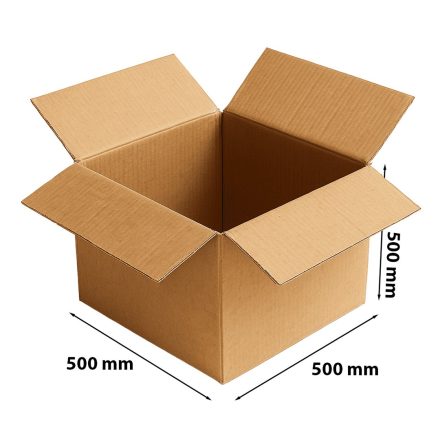 Cardboard 500x500x500 mm BC580 5-Bronze layer box