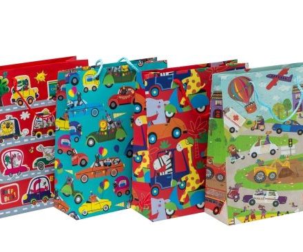 Lux bag, baby gift bags 26x10x32 cm 210 g/m2, 12 pcs