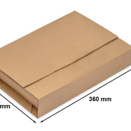Cardboard oatmeal for books MERLIN Multimail Rollbox 360x250 mm B4+