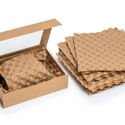 Bubble paper sheets 30x30 cm brown 50 Packing equipment
