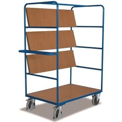 Slipper platform trolley SW-800.238 3 shelves 500 kg