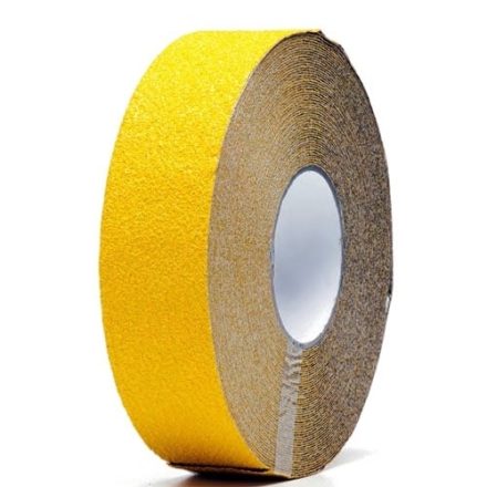 Non-slip tape for stairs 25 mm x 18 m Warning yellow