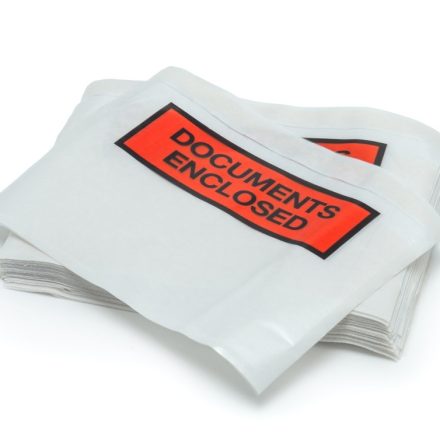 C5 courier envelope 225 x 160 mm Transparent 1000 kangaroo pcs