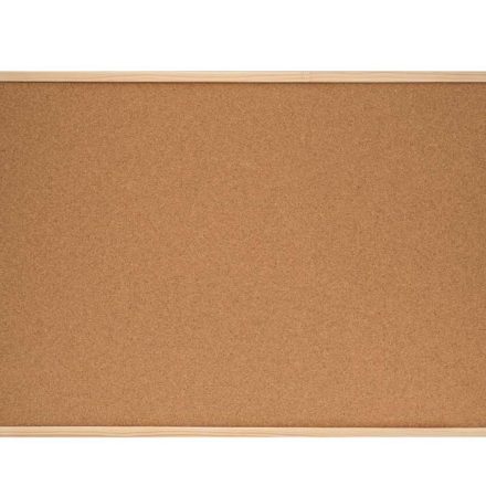 Bi-Office cork plate 900x600 mm wooden frame wall to office