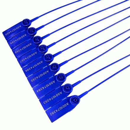 NeoSafe Plastic Seal Blue Secure Numbered 100