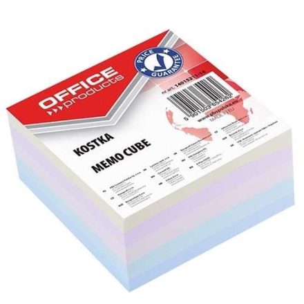 Paper cube quotation cards 85x85x40mm mix of colors