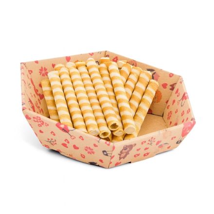 Present-card tray 243x205x100 mm Valentine's heart