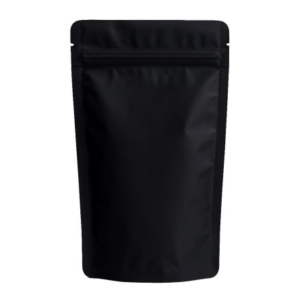 Doypack Black Mat 250ml 110x185x70 Bags With Closed - 50 pcs