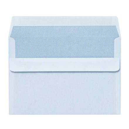 White self-adhesive paper envelopes C6 SK 114x162 mm 75 g 50 pc