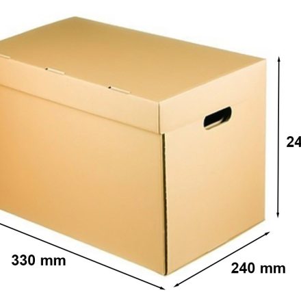 Moving carton 330x240x240 mm (then.) wave B 3W 400g Sturdy