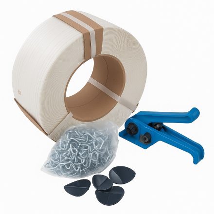 Bandage set 12 Profi with tape PP, tensioner and unwinder