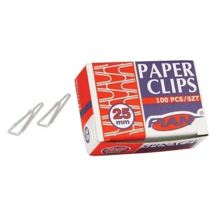 Office paper clips 28 mm Triangular galvanized 10x100 pcs