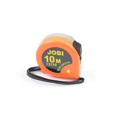 Roll-off measure 10 m 25 mm Rubberised measuring cup construction tape measuring