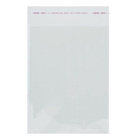Cellophane bags OPP with self-adhesive tape 15x15+5cm 100 pc