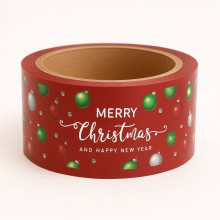 Christmas tape Merry Christmas And Happy New Year 45mm/50m
