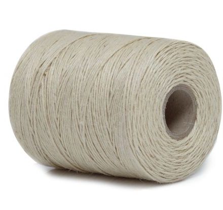 Lenin threads 1 mm 500 g - natural flax string 740 mb