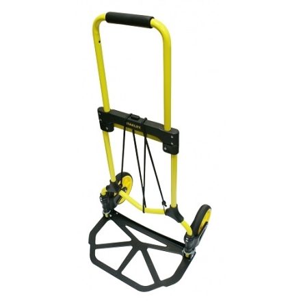 Wheelbarrow Stanley folding steel to 90 kg, two-wheel storage trolley