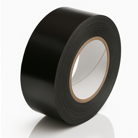 Gaffer tape repair self-adhesive fabric black matt 48mm/50m