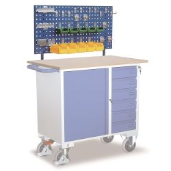 Tool wall for workshop trolley ZSW-100.500 1000 x 588 mm