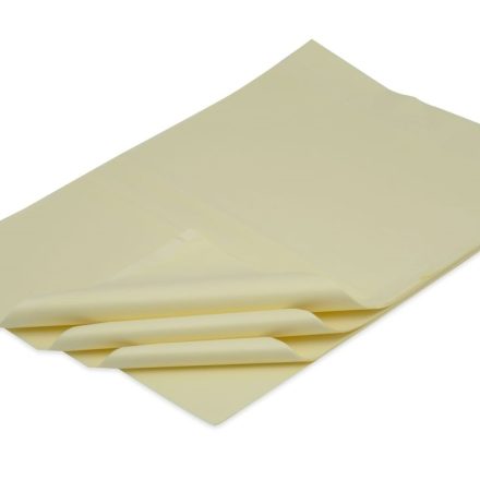 Ecru plain paper for packaging in sheets 50x70 cm, 100 sheets
