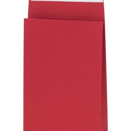 Cardboard decorative envelopes C4 230x320x60 mm red 220 g 10 pcs