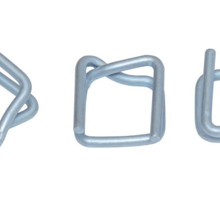 Zinc plated wire pins 19 mm CB6 for tapes PP and PET, 500 pcs