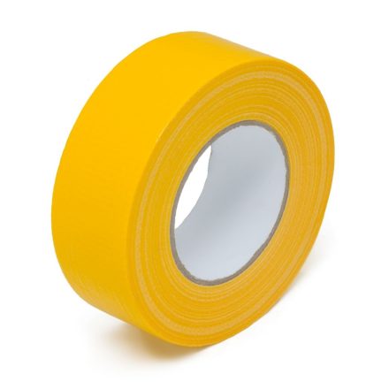 Strong tape gaffer repair yellow 50 mm x 50 m stage for cables
