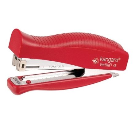 Office stapler Kangaro Vertika red 30 Staple cards