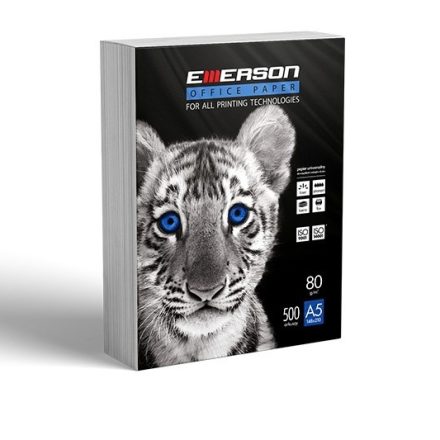 Copy Paper A5 80 g/m2 TIGER, rice 500 printer sheets